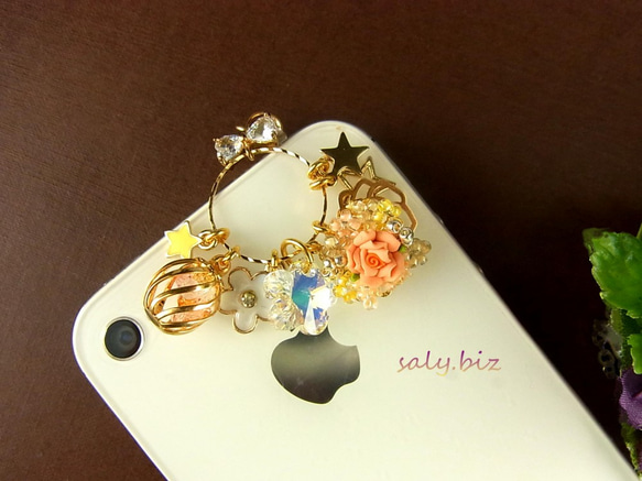 saly☆リングとブーケ☆イヤホンジャック 2枚目の画像