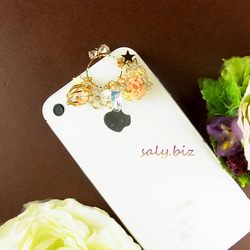 saly☆リングとブーケ☆イヤホンジャック 3枚目の画像