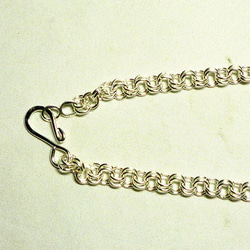 コットンパール＆樹脂パールのネックレス（ピンク）　N55 6枚目の画像