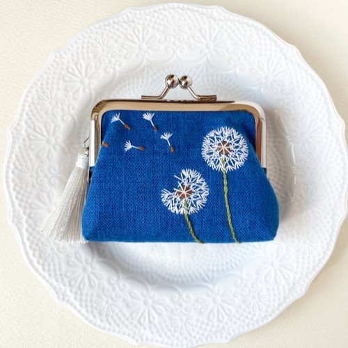 ハンドメイド　手刺繍ガマ口セット 楽天市場】刺繍 Chicchiさんの動物刺しゅうキット やわらぎの
