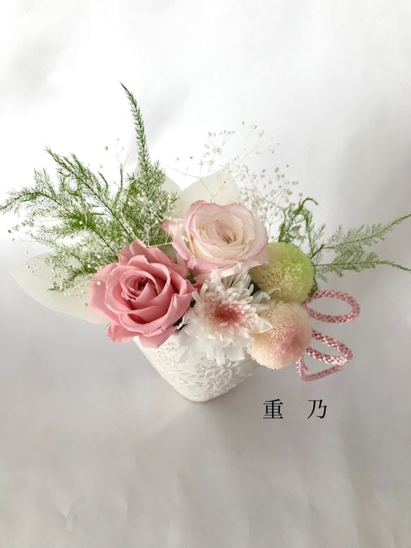 仏花  供花   薔薇とマム 2枚目の画像