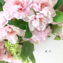 ウォールデコ   桜ふわふわ 4枚目の画像