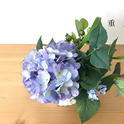 creema限定　紫陽花アレンジメントsmall 3枚目の画像
