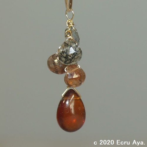 ヘソナイト秋ピアスチャーム(^^)