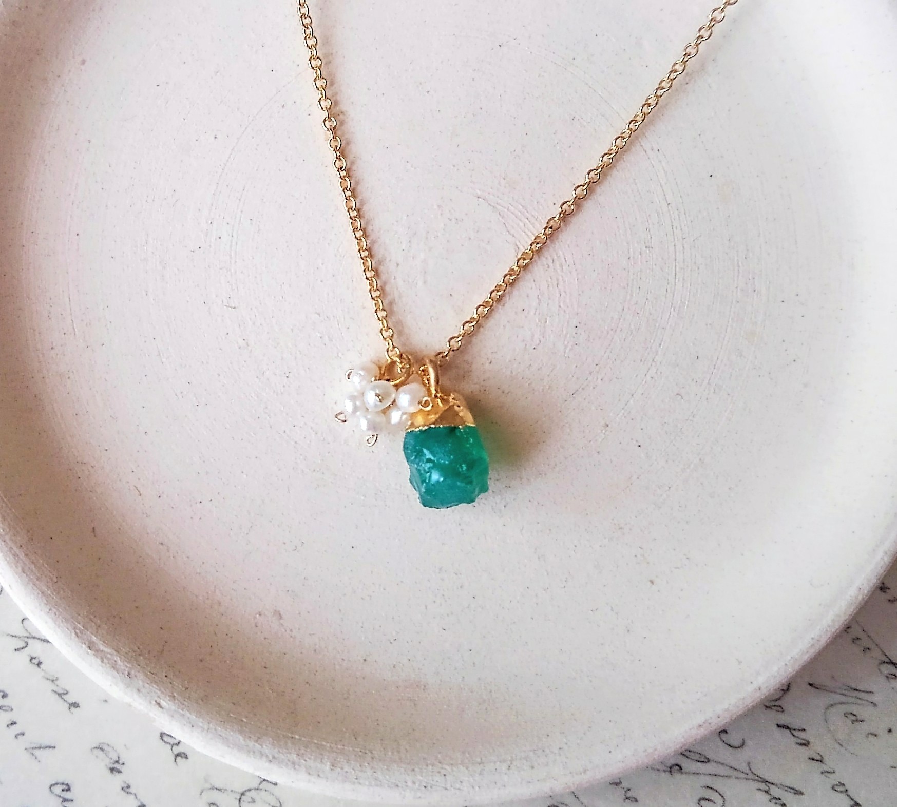 グリーンオニキスのセットアクセサリー