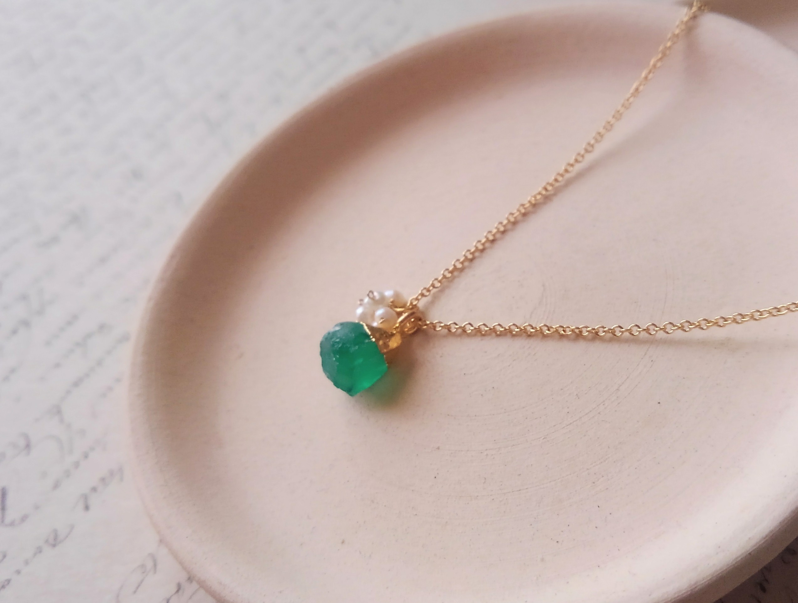 グリーンオニキスのセットアクセサリー