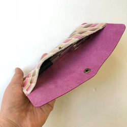 ステンドグラス模様のペンケース（めがねケース） 6枚目の画像