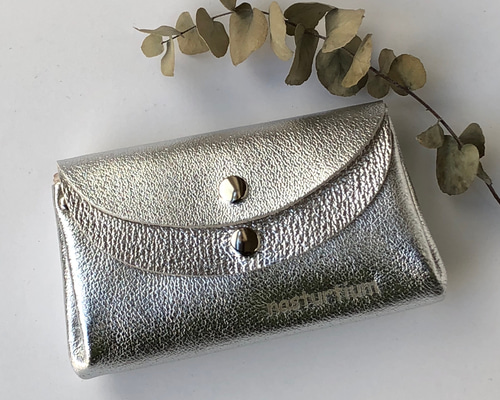 オーダー品　コンパクト財布 VINCENT CRAFTED 日本製 栃木レザー 財布 ヴォーノアニリン