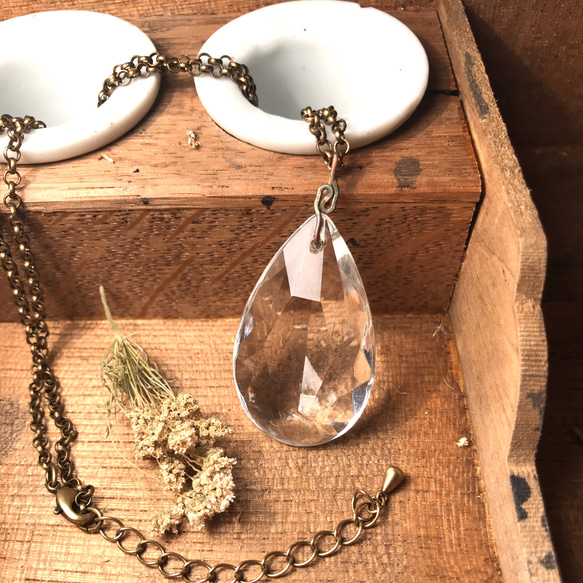 アンティーク シャンデリア ティアドロップ