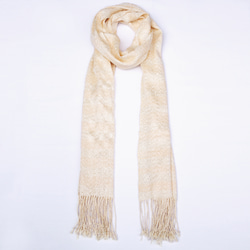 “naminami” silk border stole 1枚目の画像
