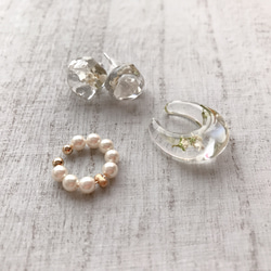 brilliant ear cuff set ピアス 1枚目の画像