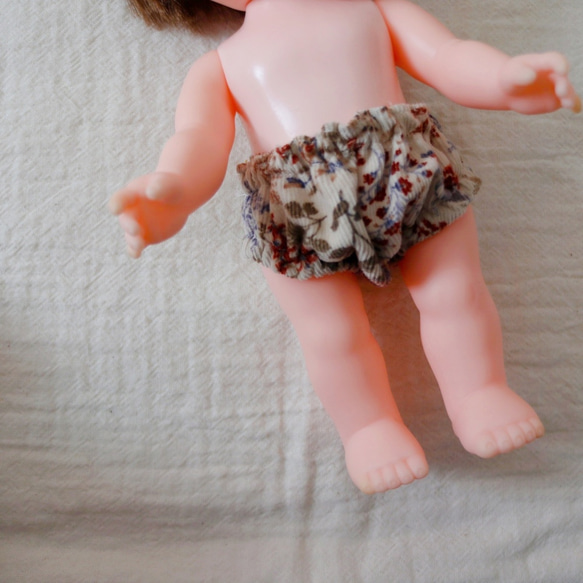 26cm ドール服 doll　バルーンワンピースとパンツ2点セット 4枚目の画像