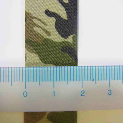 両折れバイアステープ　迷彩（カモフラ、ミリタリー）柄　18ｍｍ巾ｘ3mｾｯﾄ 3枚目の画像