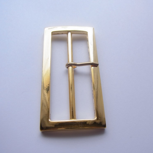 KBC9019 金属ピン付きバックル 内径60mm ゴールド色 その他素材