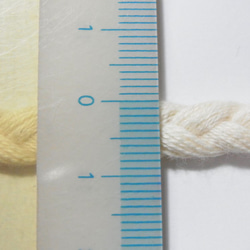 綿コード　三つ編み　　L　約7.5ｍｍ巾ｘ3mｾｯﾄ 2枚目の画像