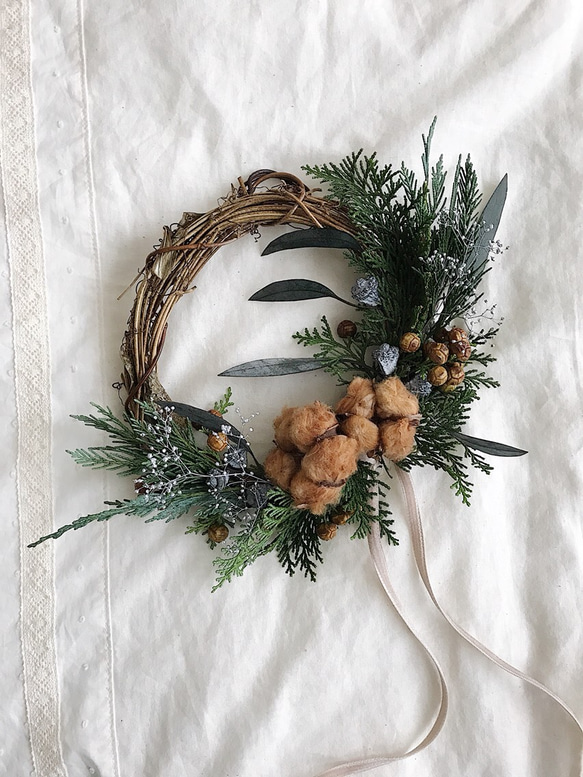 winter wreath 1枚目の画像