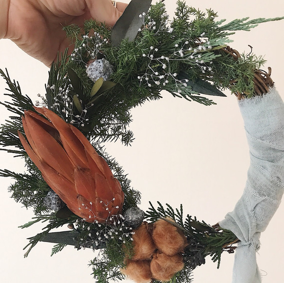 winter wreath 4枚目の画像