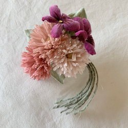 キュートな花束コサージュ 4枚目の画像