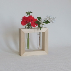 CUNE 二輪挿し 二輪挿しセット0723 一輪挿し・花瓶・花器 WOODY-CUBE 通販 5162645