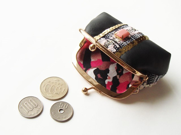 ※オーダー※【くし型 Petit Pouch/Coin Case】"MALHIA KENT" / 16-PP004 3枚目の画像