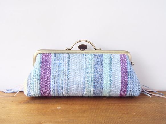 【横長M Pouch】"MALHIA KENT" FRINGE / 16-YM009 2枚目の画像