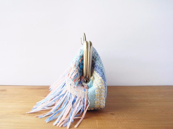 【横長M Pouch】"MALHIA KENT" FRINGE / 16-YM009 4枚目の画像