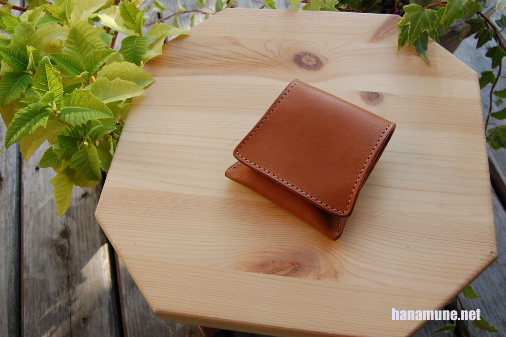 スライドコインパース／ブラウン の商品写真