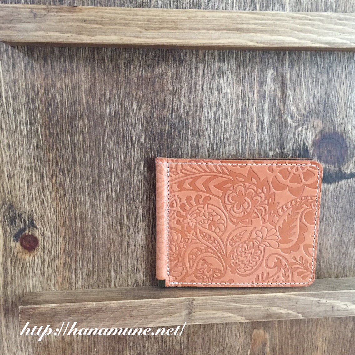 マネークリップ／アラベスクナチュラル