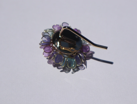 紫陽花の毬 ポニーフック 2枚目の画像