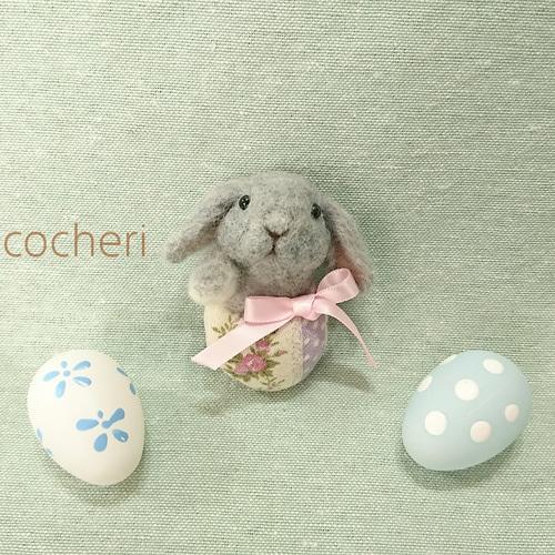 うさぎ 羊毛フェルト ダッチ ライラック ハンドメイド うさぎ 羊毛フェルト ダッチ ライラック ハンドメイド - メルカリ