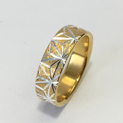 No.234 Beautiful gold and silver ring. 3枚目の画像