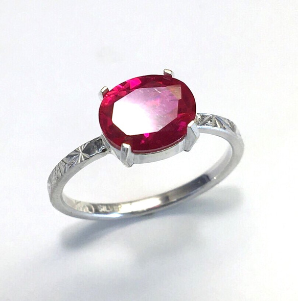 No.257 Beautiful ruby ring. 1枚目の画像