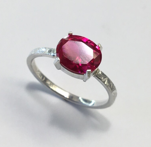 No.257 Beautiful ruby ring. 2枚目の画像