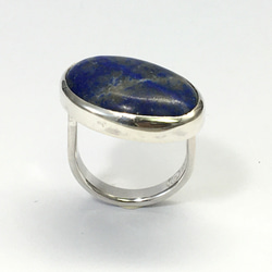 No.260  Beautiful ring of lapis lazuli 1枚目の画像