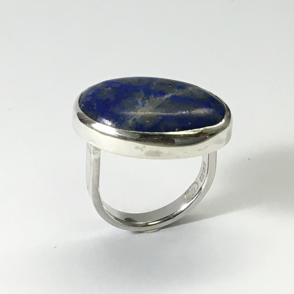 No.260  Beautiful ring of lapis lazuli 2枚目の画像