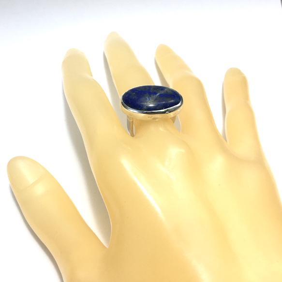 No.260  Beautiful ring of lapis lazuli 5枚目の画像