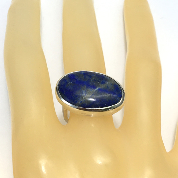 No.260  Beautiful ring of lapis lazuli 6枚目の画像