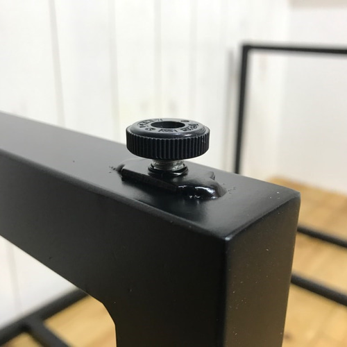 オリジナル アイアン脚　ダイニングテーブル脚 ⭐︎オーダー可能⭐︎ ☆ ダイニングテーブル アイアンフレーム 脚 サイズオーダー可