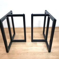 T型アイアン脚 【40角パイプ】仕様 ダイニングテーブル脚 テーブル脚