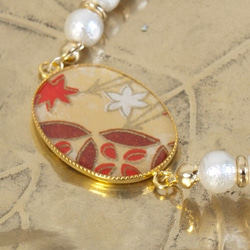 [點擊後免費送貨 - 日本模式×棉花珍珠手鍊 第3張的照片