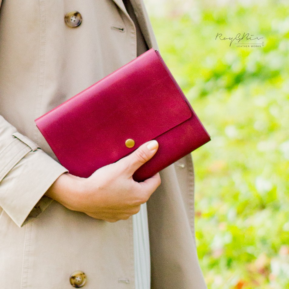 【カラーオーダー】ヌメ革マルチケース・母子手帳ケース