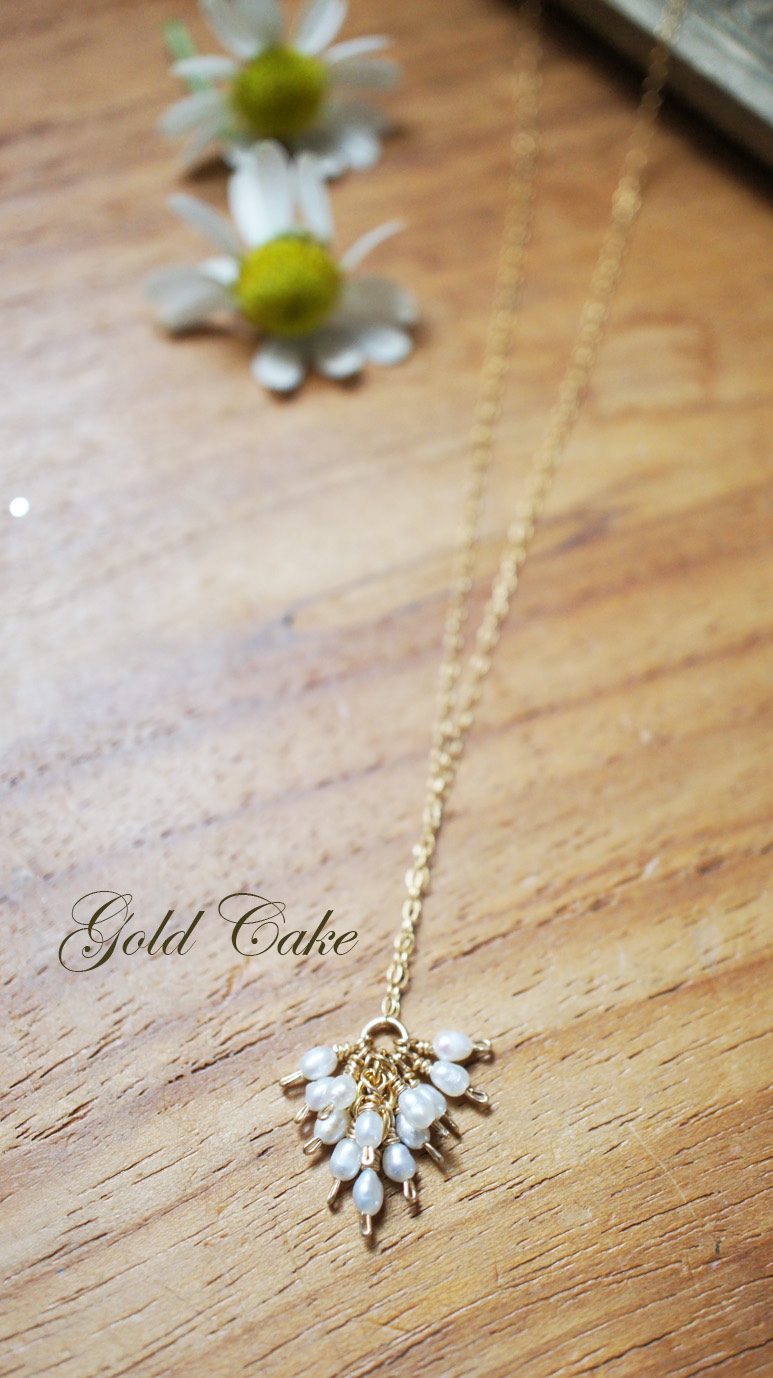 【送料無料】Spuma　Neckless（淡水パール　ネックレス）