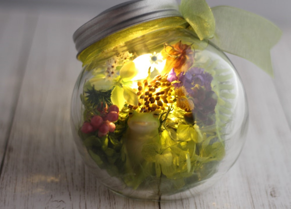 ❤カエル君のボトルランプ❤母の日・誕生日・結婚祝い・退職祝い 5枚目の画像