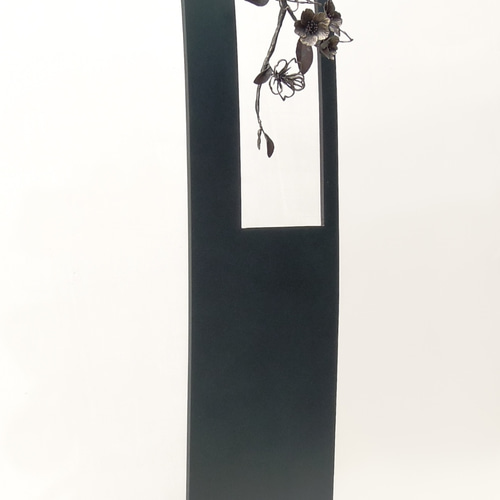 鉄の彫刻 カセキの時間「BOX-桜」 OKP-162 立体・オブジェ