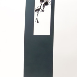 鉄の彫刻　カセキの時間「BOX-桜」　OKP-162　　 2枚目の画像