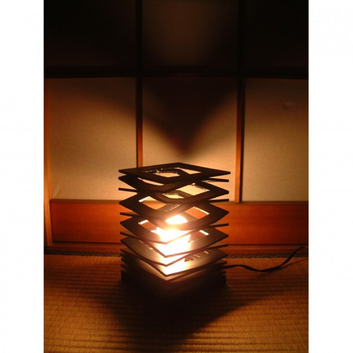 受注生産】雪見行灯スタンド照明LED和紙