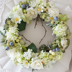 blueberry wreath*ブルーベリーのリース 3枚目の画像