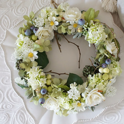 blueberry wreath*ブルーベリーのリース 5枚目の画像