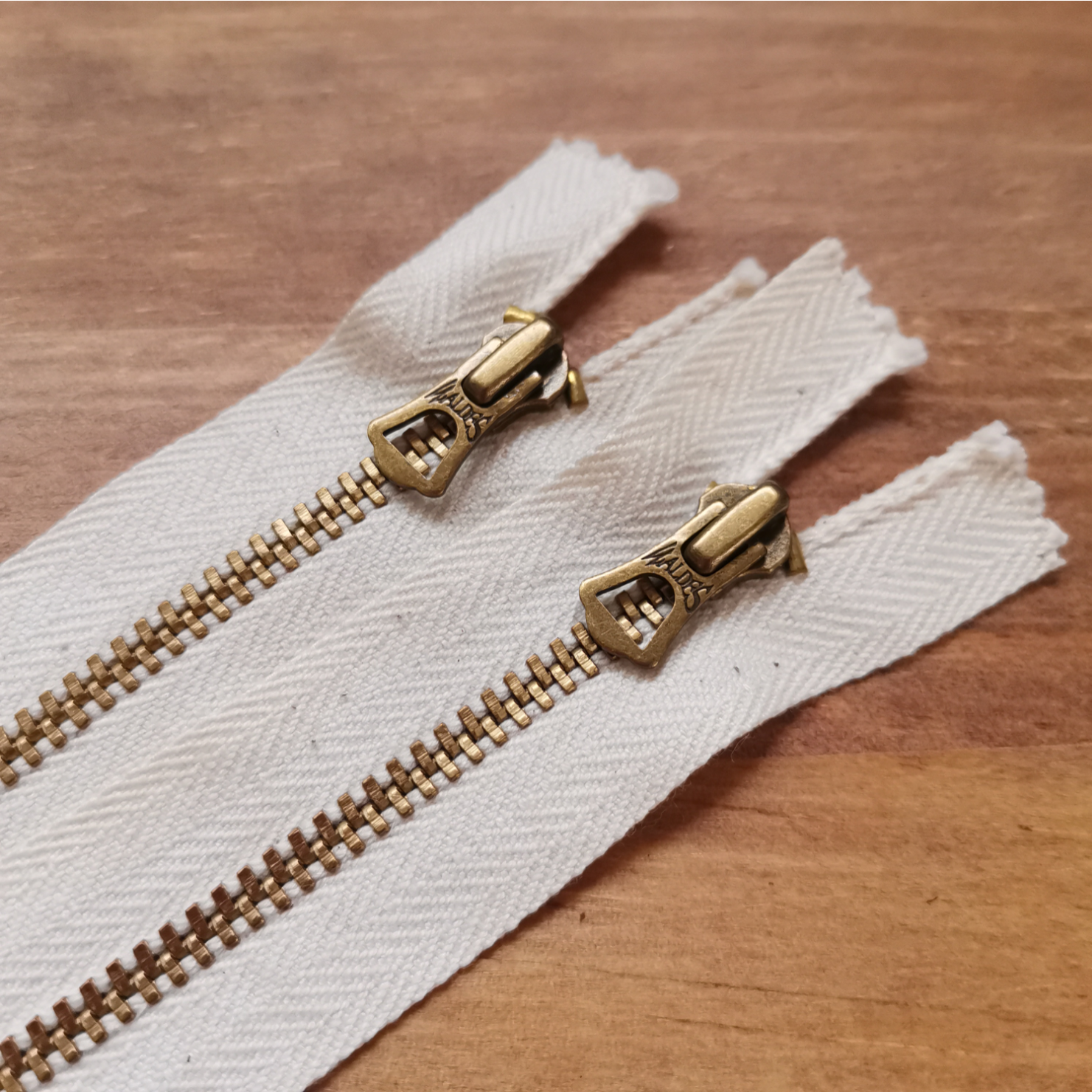 楽天市場】15cm 20cm WALDES ヴィンテージジッパー #3