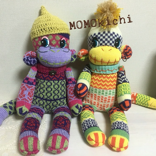 ⑥オーダー受付中❤︎ソックモンキーMOMOkichi その他人形 MOMOkichi 